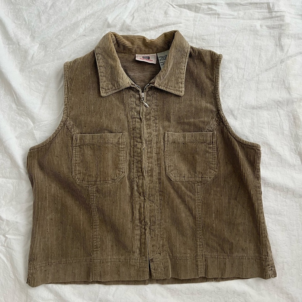 Vintage corduroy vest